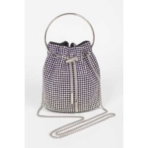 Rhinestone Ombre Bucket Bag